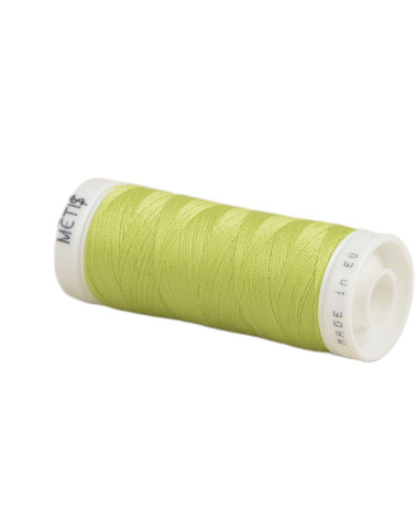 Spool of polyester thread 200m Oeko Tex made in Europe lime green