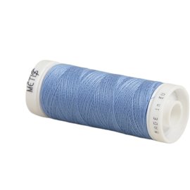 Bobine fil polyester 200m Oeko Tex fabriqué en Europe bleu minuit