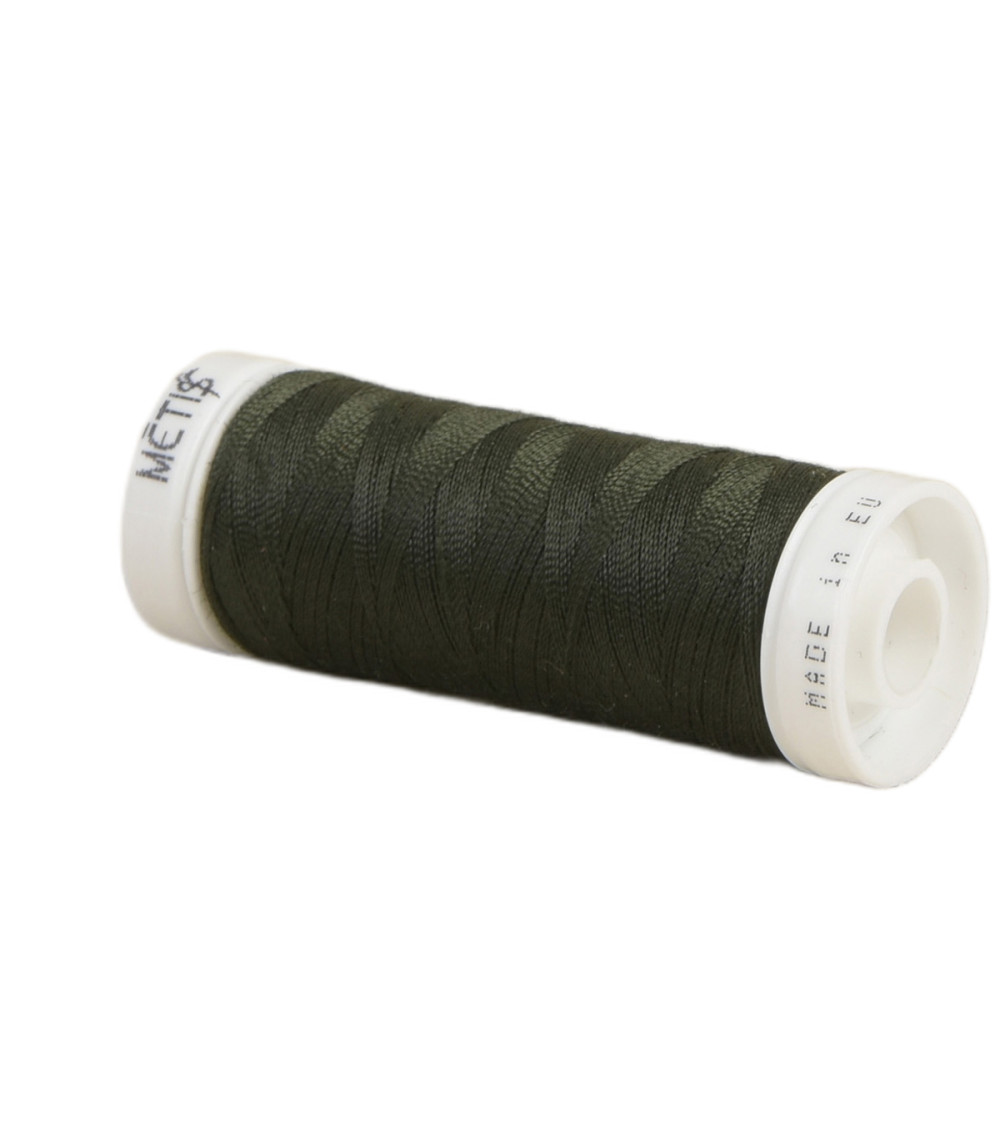 Bobine fil polyester 200m Oeko Tex fabriqué en Europe vert arbre