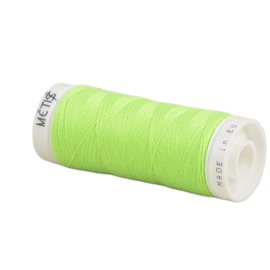 Bobine fil polyester 200m Oeko Tex fabriqué en Europe jaune vert char