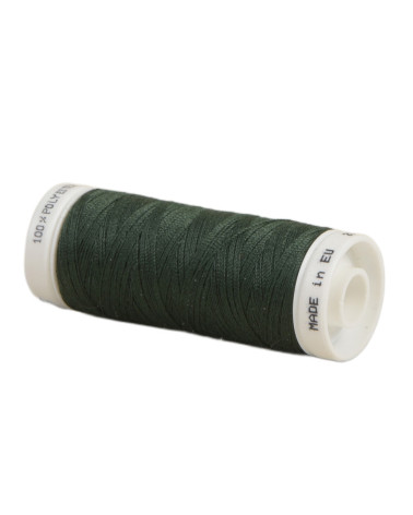 Spool of polyester thread 200m Oeko Tex made in Europe black