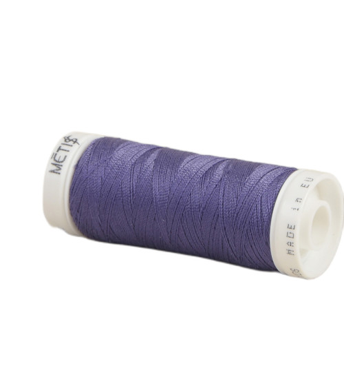 Bobine fil polyester 200m Oeko Tex fabriqué en Europe violet fleur foncé