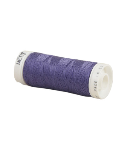 Bobine fil polyester 200m Oeko Tex fabriqué en Europe violet fleur foncé