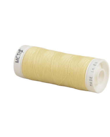 Spule aus Polyestergarn, 200 m, Oeko Tex, hergestellt in Europa, Sandgelb