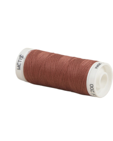 Spool of polyester thread 200m Oeko Tex made in Europe lipstick