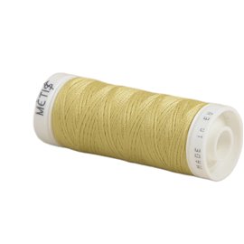 Bobine fil polyester 200m Oeko Tex fabriqué en Europe beige foncé