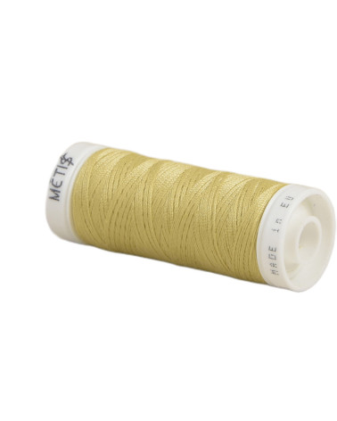 Spool of polyester thread 200m Oeko Tex made in Europe dark beige