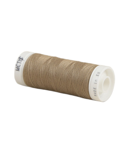 Spule aus Polyestergarn, 200 m, Öko-Tex, hergestellt in Europa, Beigebraun
