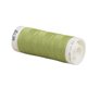 Bobine fil polyester 200m Oeko Tex fabriqué en Europe vert-jaune