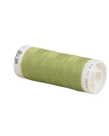 Spool of polyester thread 200m Oeko Tex made in Europe green-yellow