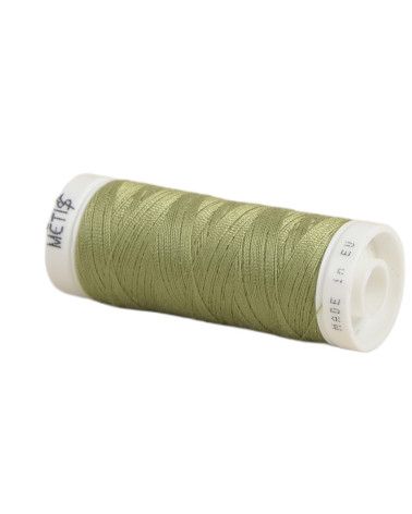 Bobine fil polyester 200m Oeko Tex fabriqué en Europe vert kiwi