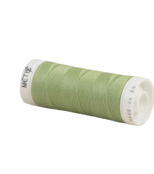 Bobine fil polyester 200m Oeko Tex fabriqué en Europe vert olive