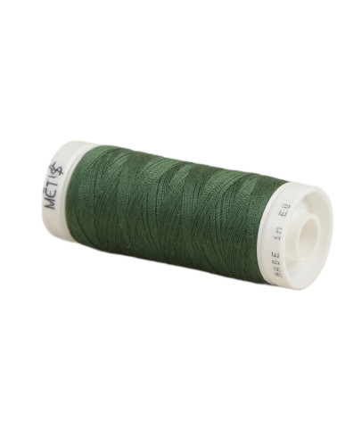 Bobine fil polyester 200m Oeko Tex fabriqué en Europe vert riche