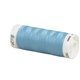 Bobine fil polyester 200m Oeko Tex fabriqué en Europe bleu eau