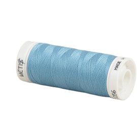 Bobine fil polyester 200m Oeko Tex fabriqué en Europe bleu eau