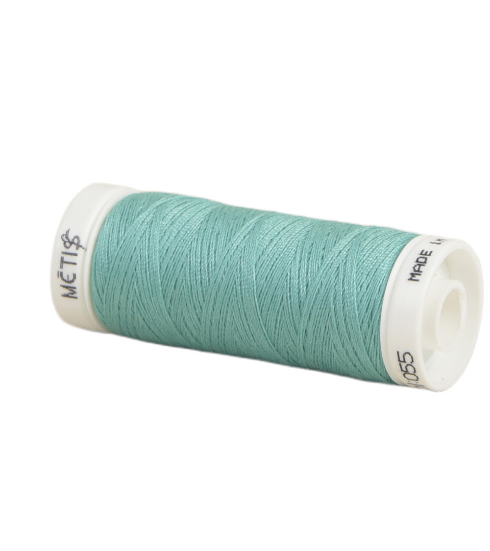 Bobine fil polyester 200m Oeko Tex fabriqué en Europe turquois