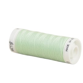 Bobine fil polyester 200m Oeko Tex fabriqué en Europe vert menthe