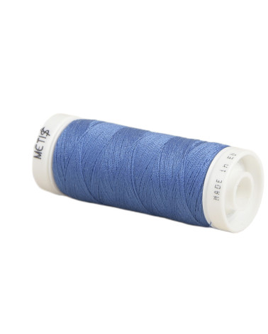 Spool of polyester thread 200m Oeko Tex made in Europe navy blue