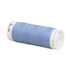 Bobine fil polyester 200m Oeko Tex fabriqué en Europe bleu cobalt