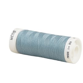 Bobine fil polyester 200m Oeko Tex fabriqué en Europe bleu minéral