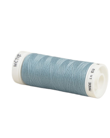 Spool of polyester thread 200m Oeko Tex made in Europe mineral blue