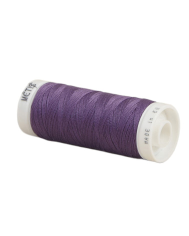 Spool of polyester thread 200m Oeko Tex made in Europe dark purple