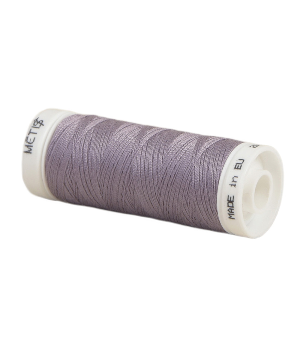 Bobine fil polyester 200m Oeko Tex fabriqué en Europe violet