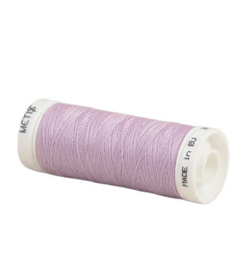 Bobine fil polyester 200m Oeko Tex fabriqué en Europe rose-violet