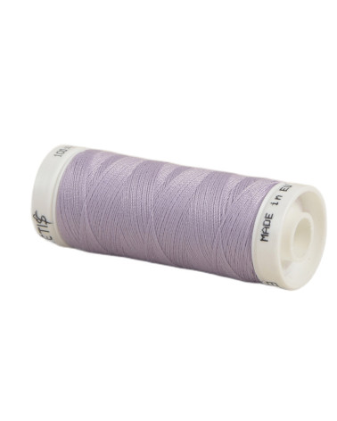 Bobine fil polyester 200m Oeko Tex fabriqué en Europe rose cerise