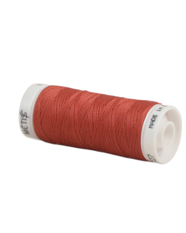 Spool of polyester thread 200m Oeko Tex made in Europe red camin