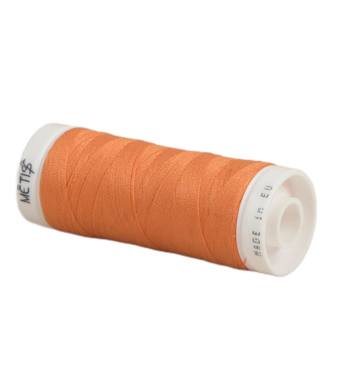 Spule aus Polyestergarn, 200 m, Oeko Tex, hergestellt in Europa, hellorange