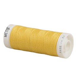 Bobine fil polyester 200m Oeko Tex fabriqué en Europe jaune tournesol