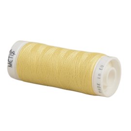 Bobine fil polyester 200m Oeko Tex fabriqué en Europe jaune maïs