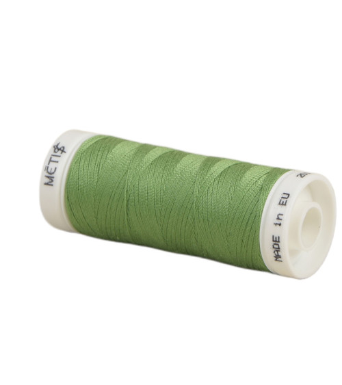 Bobine fil polyester 200m Oeko Tex fabriqué en Europe vert gallois