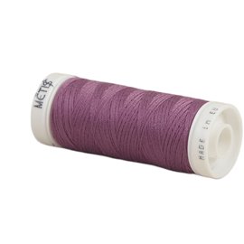 Bobine fil polyester 200m Oeko Tex fabriqué en Europe rouge violet