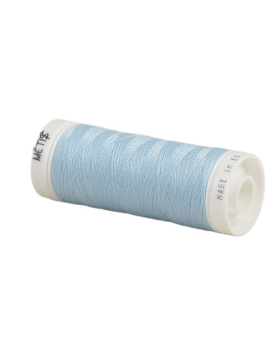 Spool of polyester thread 200m Oeko Tex made in Europe sky blue
