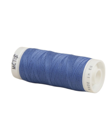 Bobina de hilo de poliéster 200m Oeko Tex fabricado en Europa azul lavanda