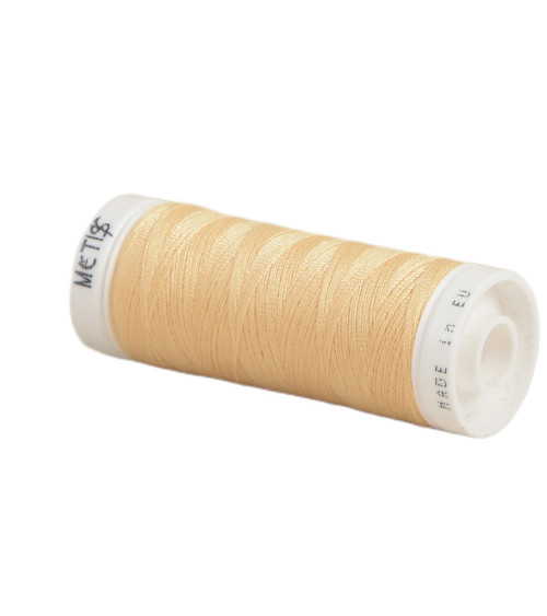 Polyester thread spool 200m Oeko Tex made in Europe peach orange