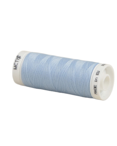 Spool of polyester thread 200m Oeko Tex made in Europe ice blue