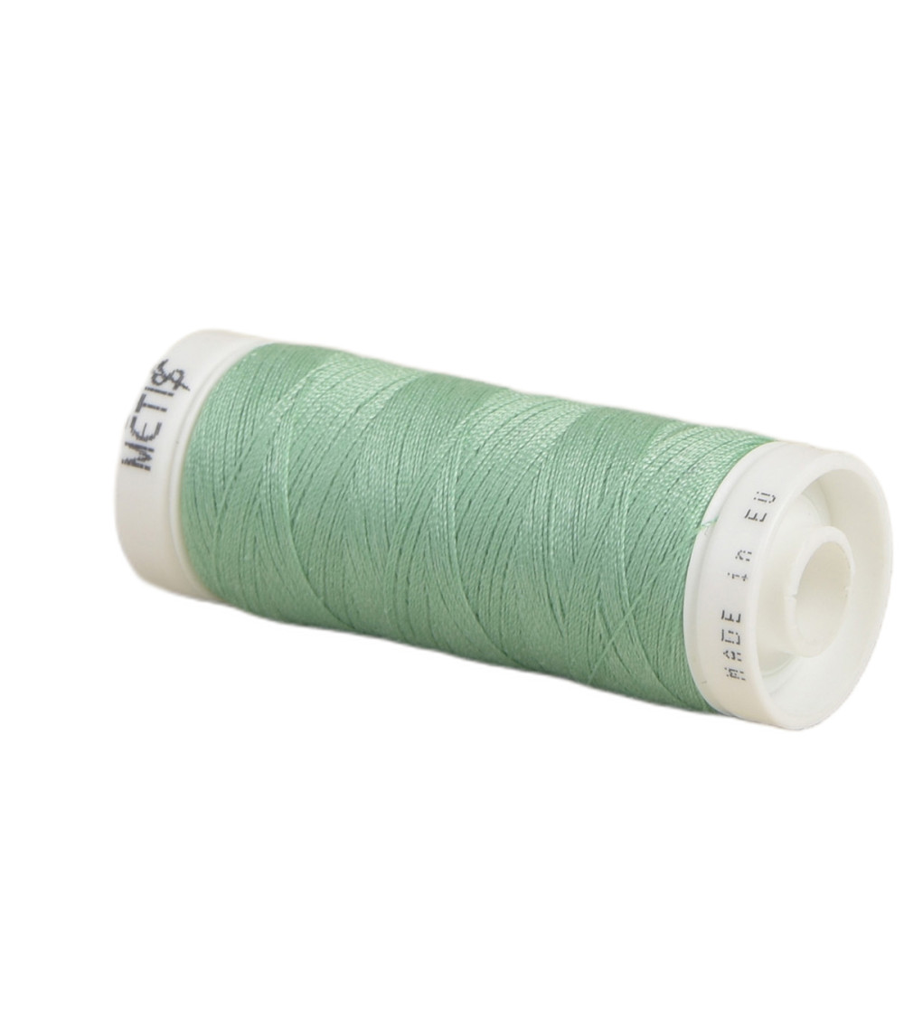 Bobine fil polyester 200m Oeko Tex fabriqué en Europe vert diamant