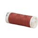 Bobine fil polyester 200m Oeko Tex fabriqué en Europe rouge briquette