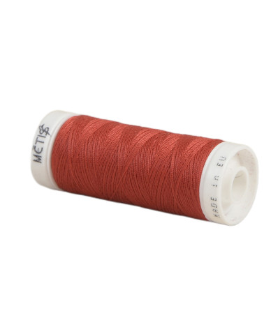 Bobina hilo poliester 200m Oeko Tex fabricado en Europa español rojo