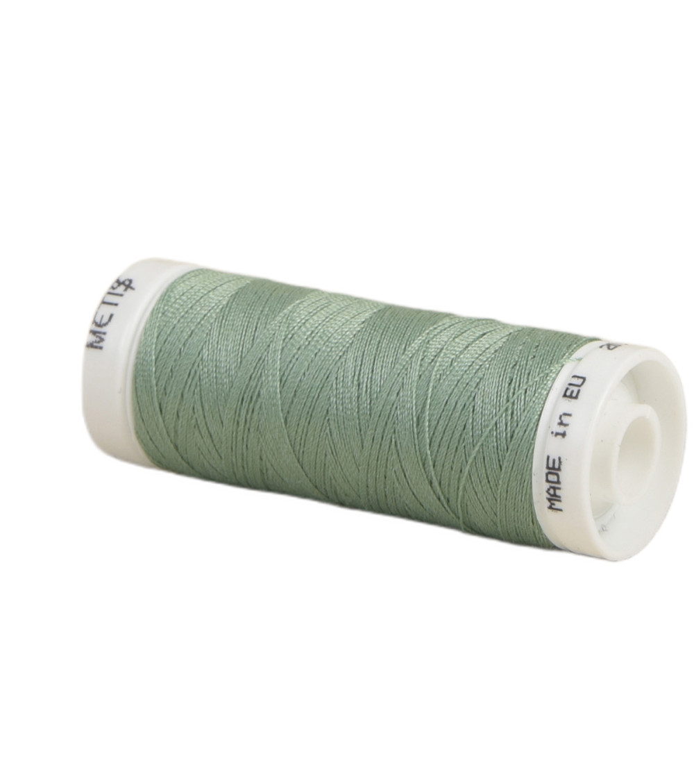 Polyester thread spool 200m Oeko Tex made in Europe fog green