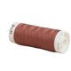 Bobine fil polyester 200m Oeko Tex fabriqué en Europe rouge brouillard