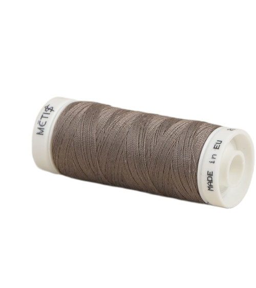 Polyester thread spool 200m Oeko Tex made in Europe sahara brown