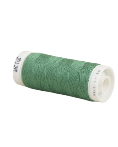 Bobine fil polyester 200m Oeko Tex fabriqué en Europe vert été