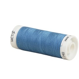Bobine fil polyester 200m Oeko Tex fabriqué en Europe turquois foncé