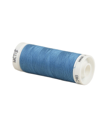 Bobine fil polyester 200m Oeko Tex fabriqué en Europe turquois foncé