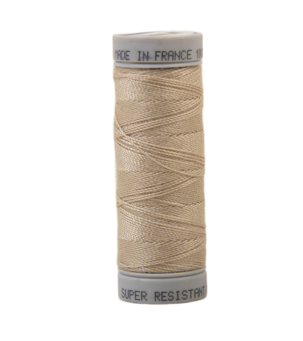 Fil super résistant polyester 50m - Beige santa fe C401