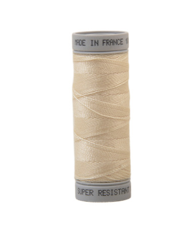Super strong polyester thread 50m - Cream C398